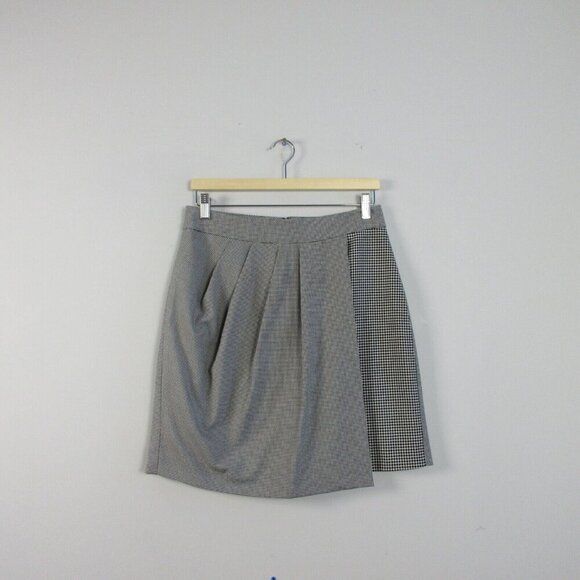 Plaid Gray Women's Skirt - Picture 1 of 10